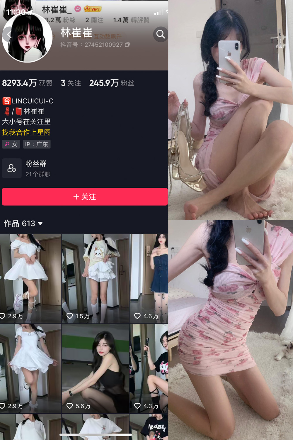 抖音 林崔崔 微密圈  NO.002期 【31P1V】-萤火集