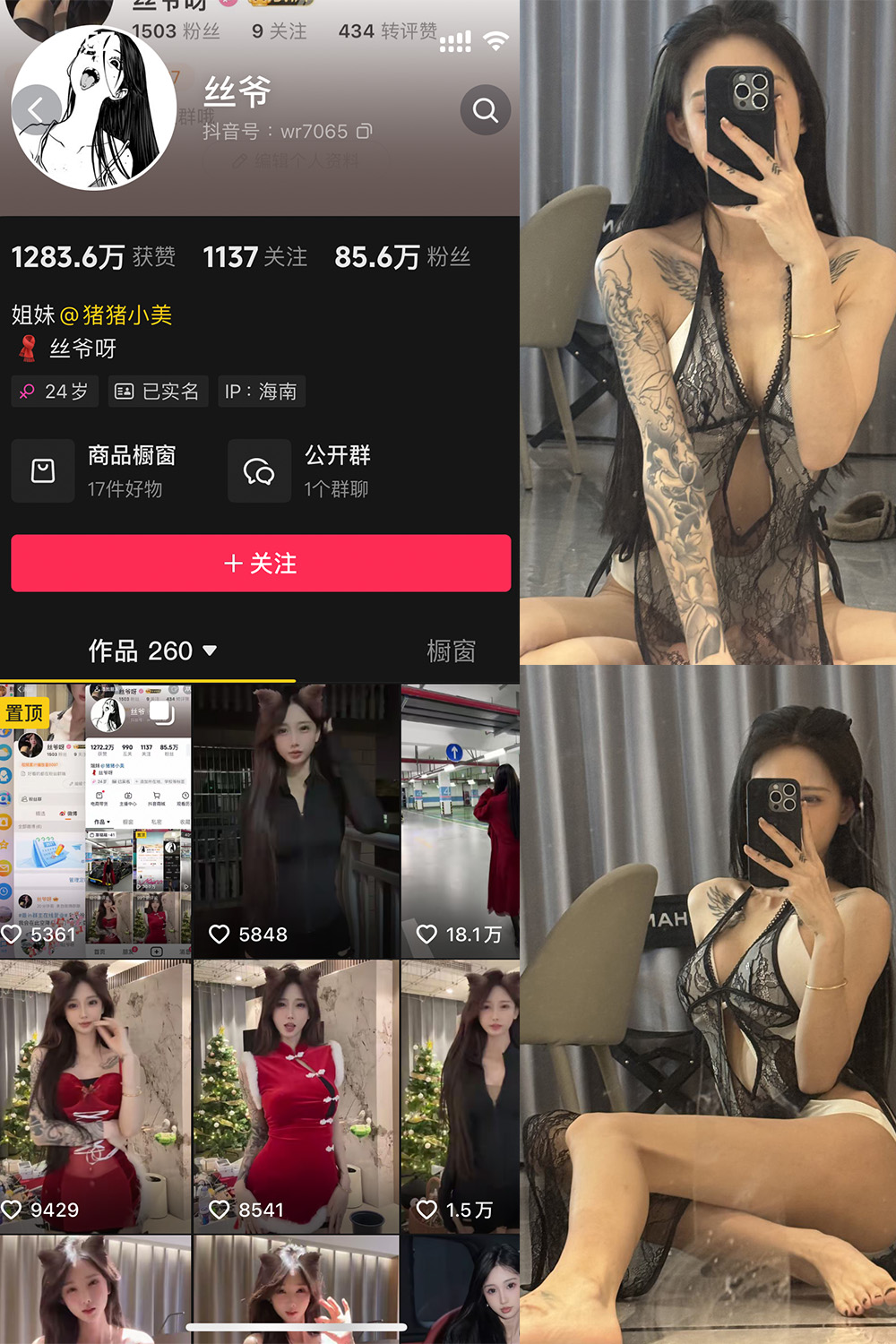 抖音 丝爷 微密圈 NO.003期 【52P4V】最新至：2024.12.13-萤火集