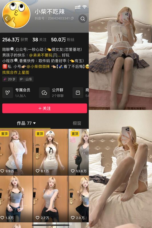 抖音 小柴不吃辣 微密圈  NO.006期 【26P1V】-萤火集