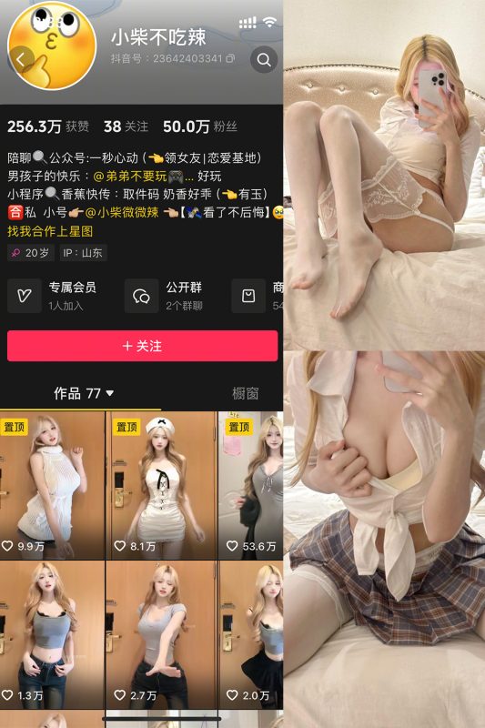 抖音 小柴不吃辣 微密圈  NO.005期 【30P5V】最新至：2025.3.24-萤火集